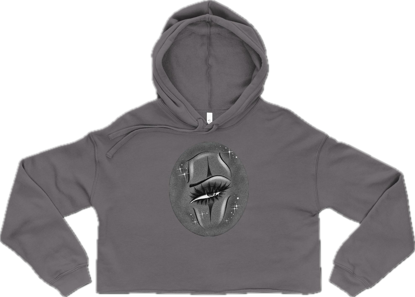 Lashplugoc Cropped Hoodie