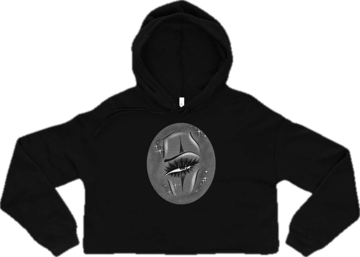 Lashplugoc Cropped Hoodie