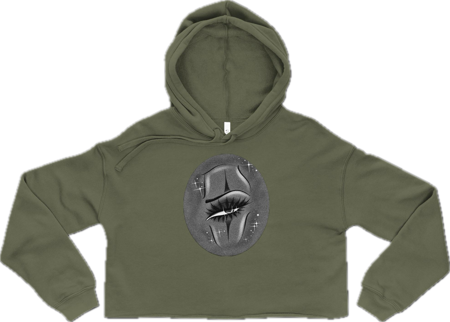 Lashplugoc Cropped Hoodie